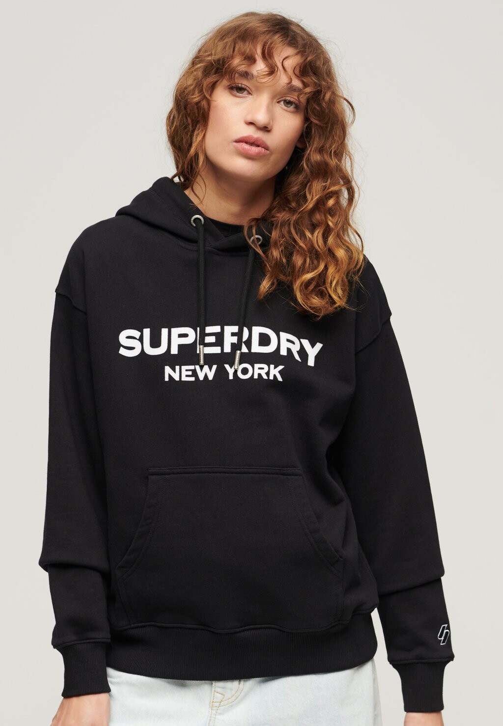 

Толстовка LUXE LOOSE Superdry, черный