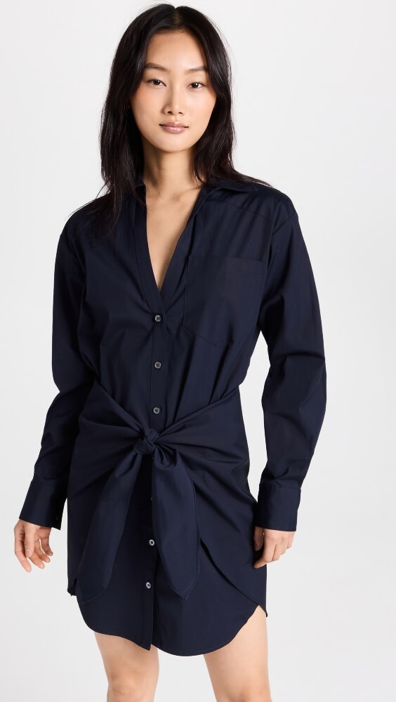 

Платье Veronica Beard Roanoke Shirtdress, нави