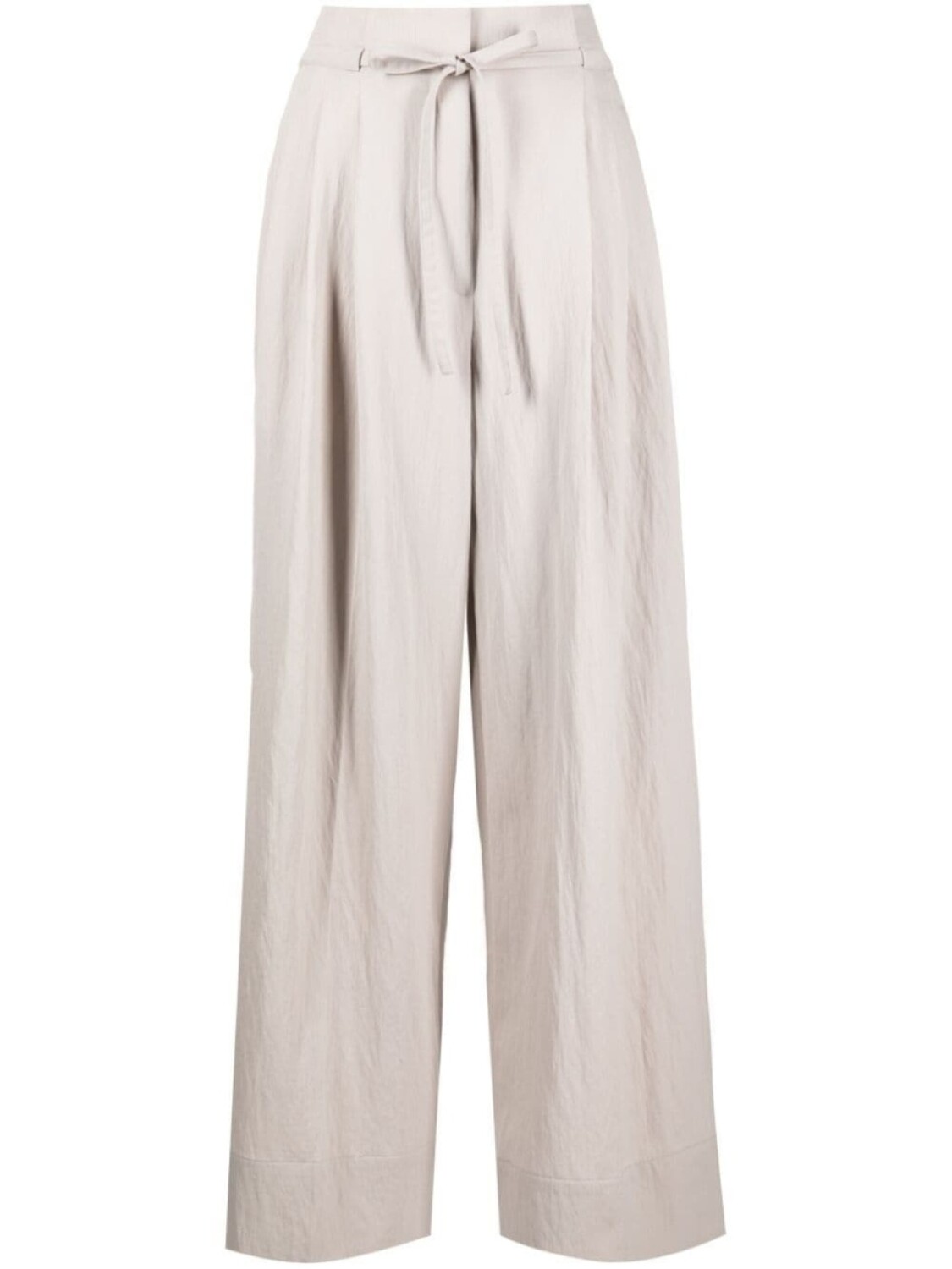 

Брюки палаццо с завышенной талией и кулиской 3.1 Phillip Lim, серый