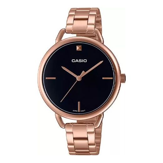 Часы CASIO Quartz Waterproof Black Analog, черный цена и фото