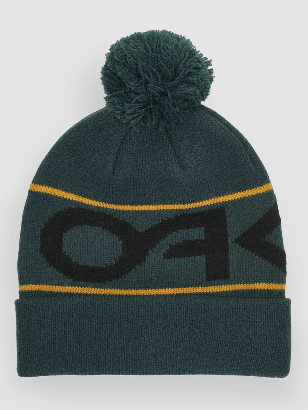 

Фабричная шапка-бини с манжетами Oakley, зеленый