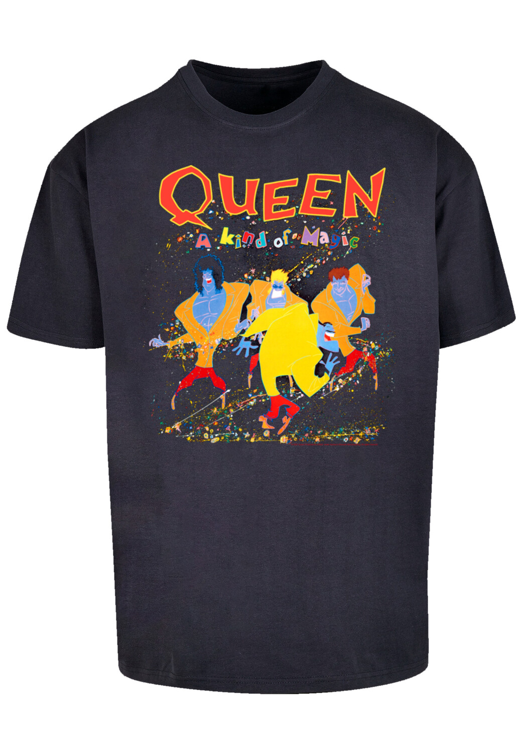

Футболка F4NT4STIC Queen Rock Band A Kind Of Magic, темно-синий