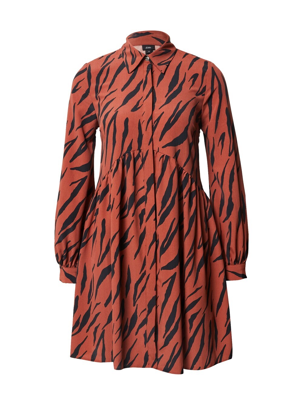 

Рубашка-платье River Island Lisa, ржаво-красный