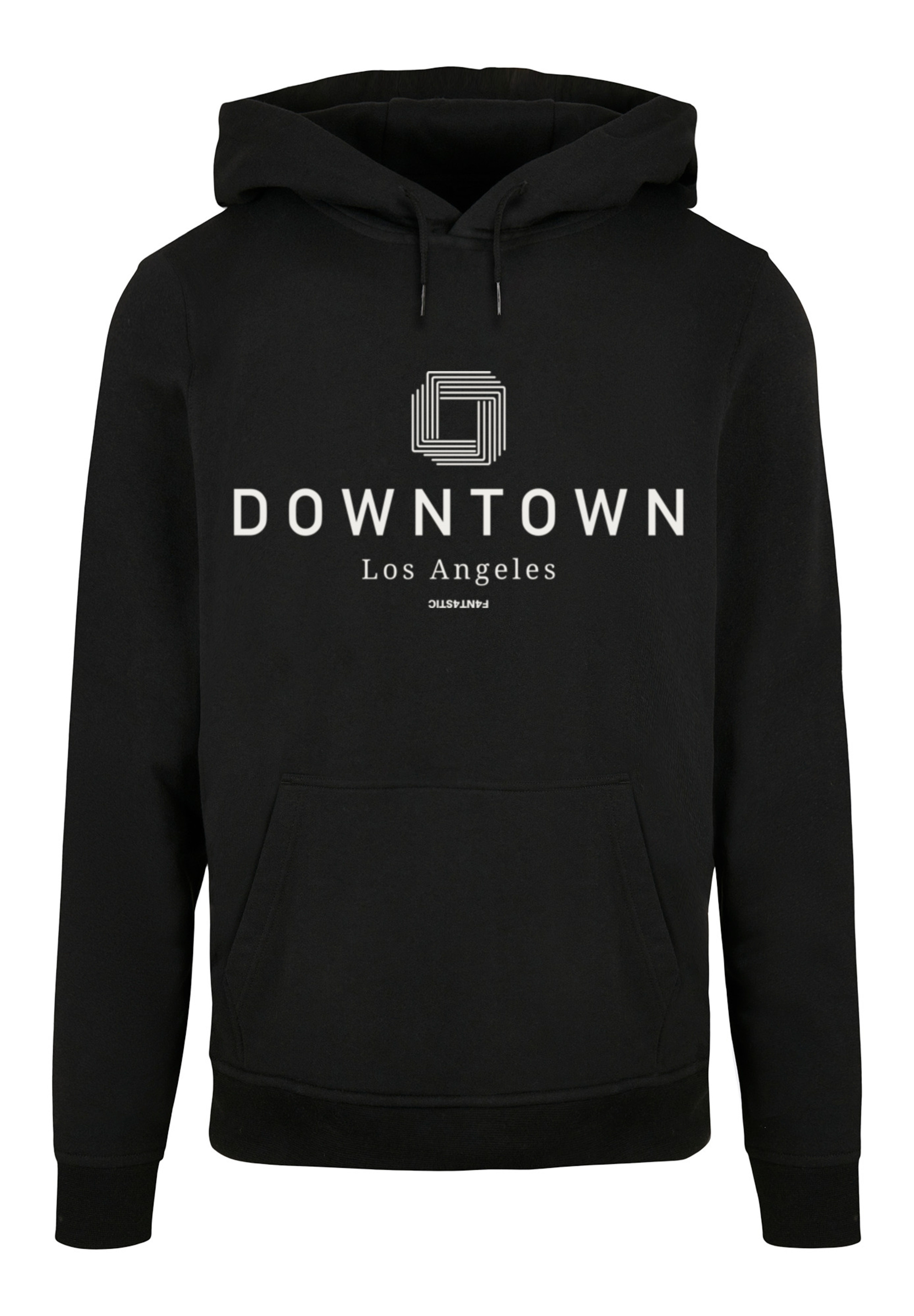 Пуловер F4NT4STIC Basic Hoodie Downtown LA HOODIE, черный