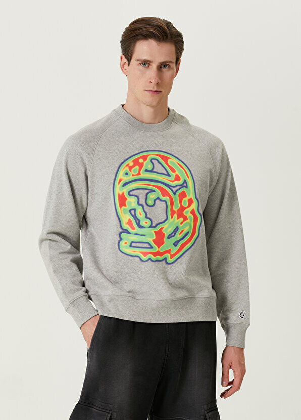 

Серый свитшот с логотипом Billionaire Boys Club