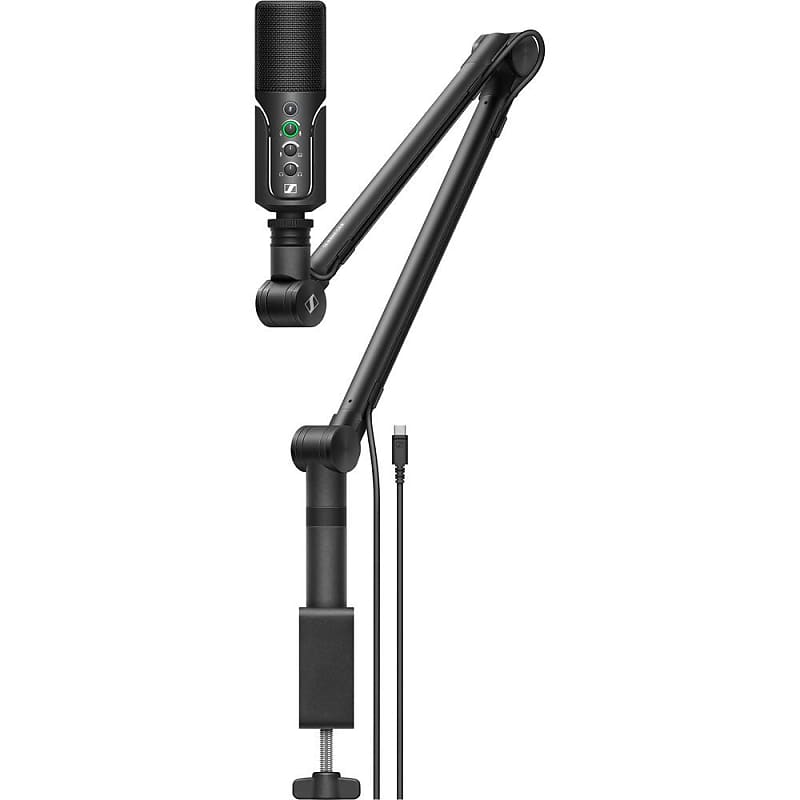 цена Конденсаторный микрофон Sennheiser PROFILE Streaming Set with Microphone, Boom Stand and Cable