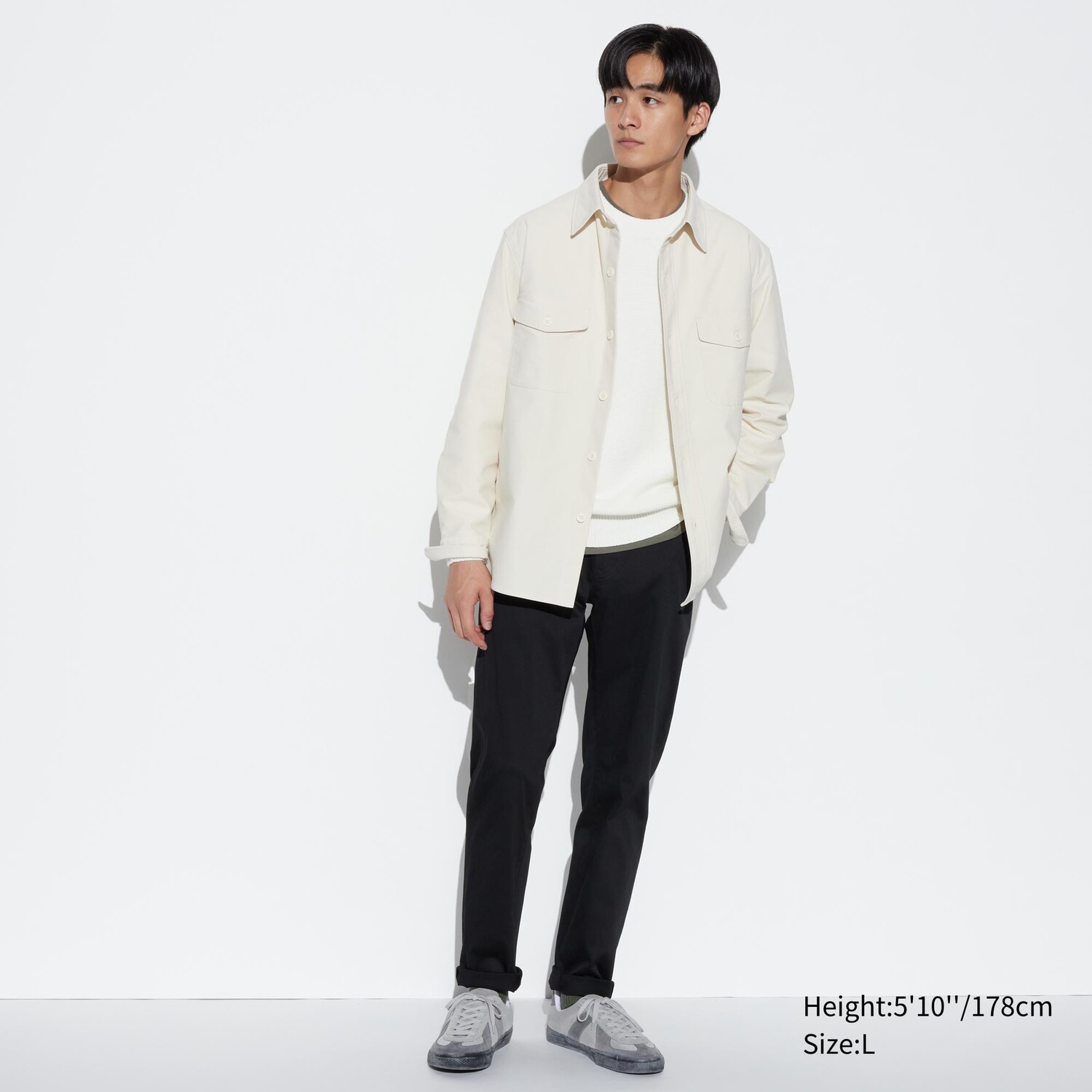 

Джинсы Uniqlo мужские ультра-стрейч узкого кроя, черный