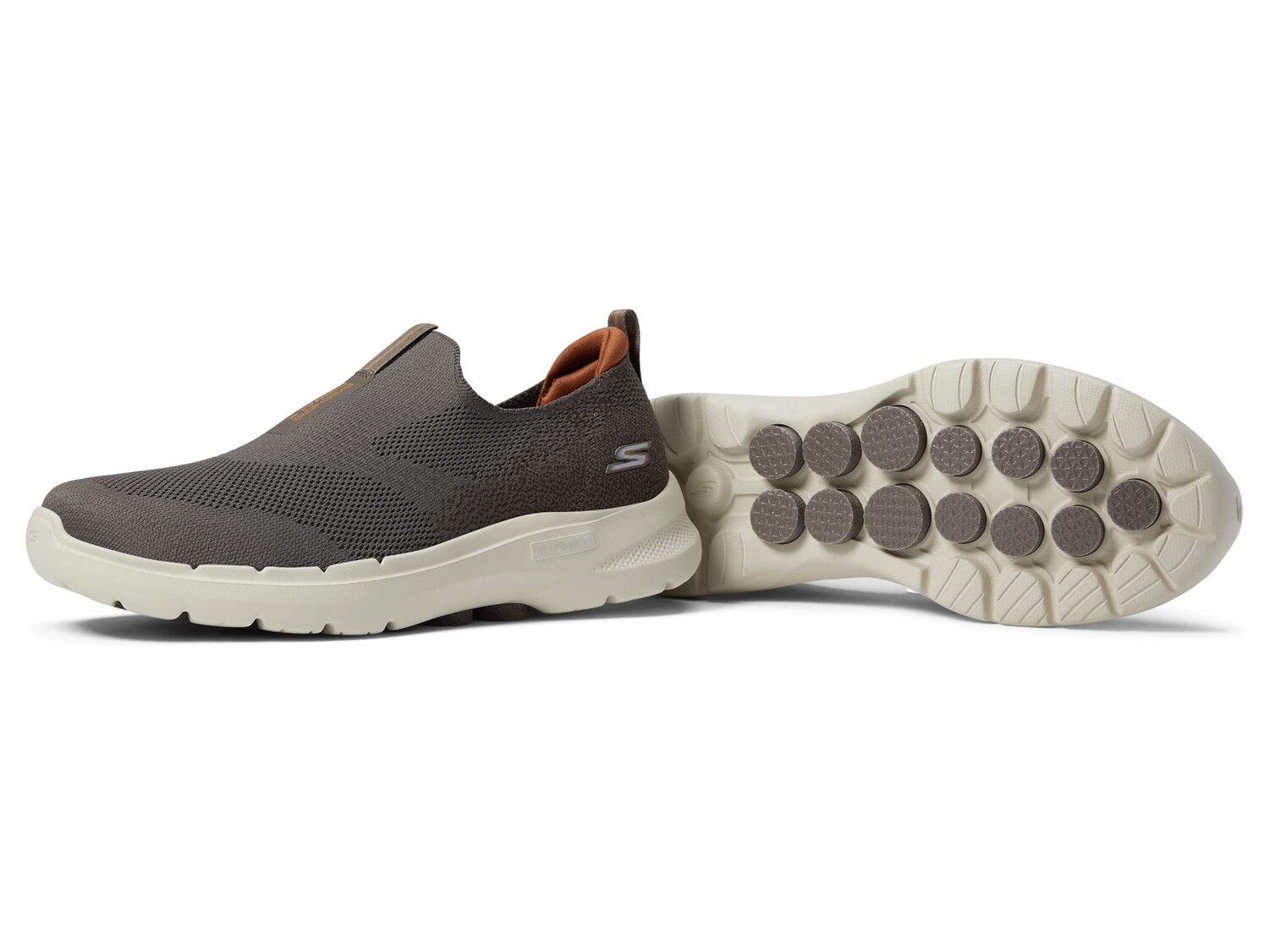 

Кроссовки SKECHERS Performance Go Walk 6 - 216202, серо-коричневый