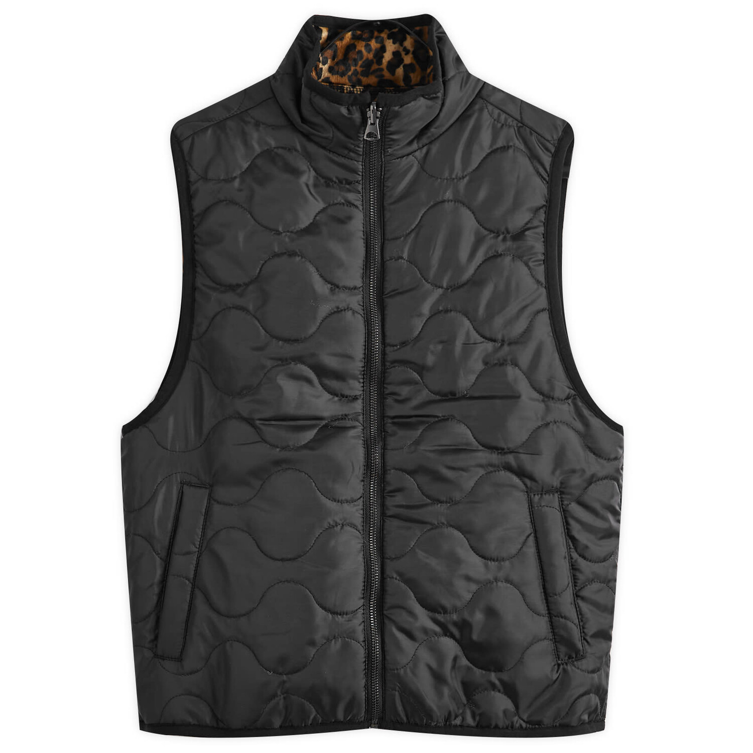 

Утепленный жилет Pleasures Felis Reversible Vest, золотой
