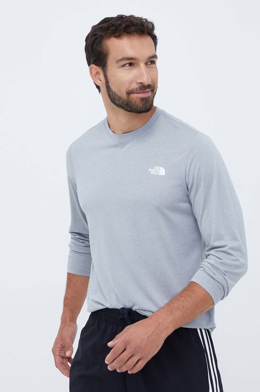 

Спортивный лонгслив The North Face Reaxion, серый