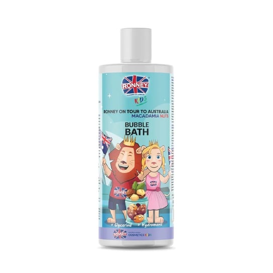 цена Нежная жидкость для ванн для детей Орехи макадамии, 300 мл Ronney, Kids On Tour To Australia Bubble Bath