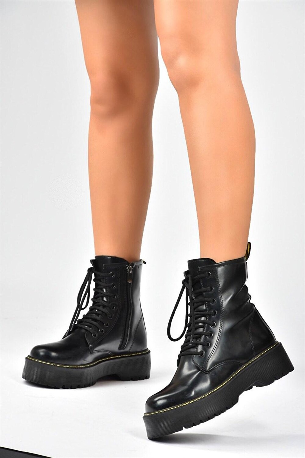 

L3741241 Черные женские ботинки Fox Shoes