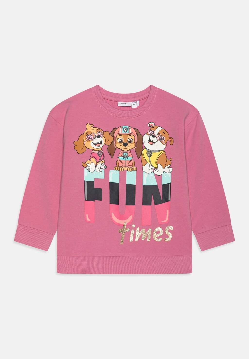 Толстовка NMFFULA PAWPATROL LOOSE Name it, цвет cashmere rose вязаный свитер langarm name it цвет cashmere rose