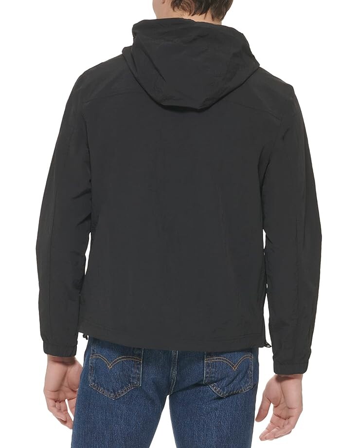 

Куртка Levi's Hooded Popover Jacket, черный