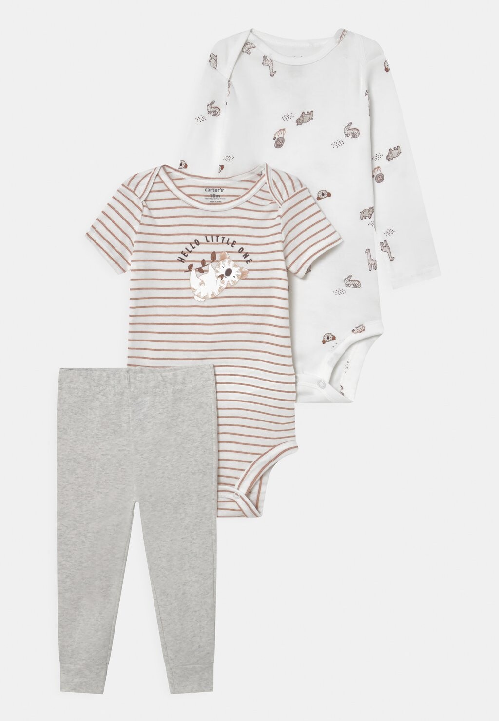 

Футболка с принтом KOALA SET Carter's, цвет gray