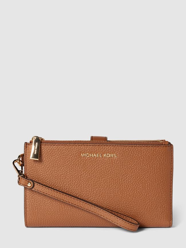 

Кошелек из натуральной кожи модель Jet Set MICHAEL Michael Kors, коньячный цвет