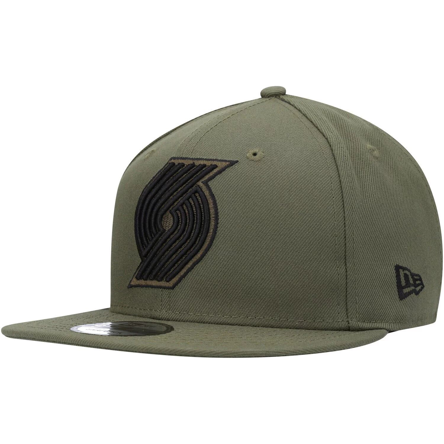 

Мужская кепка New Era Olive Portland Trail Blazers 9FIFTY Snapback