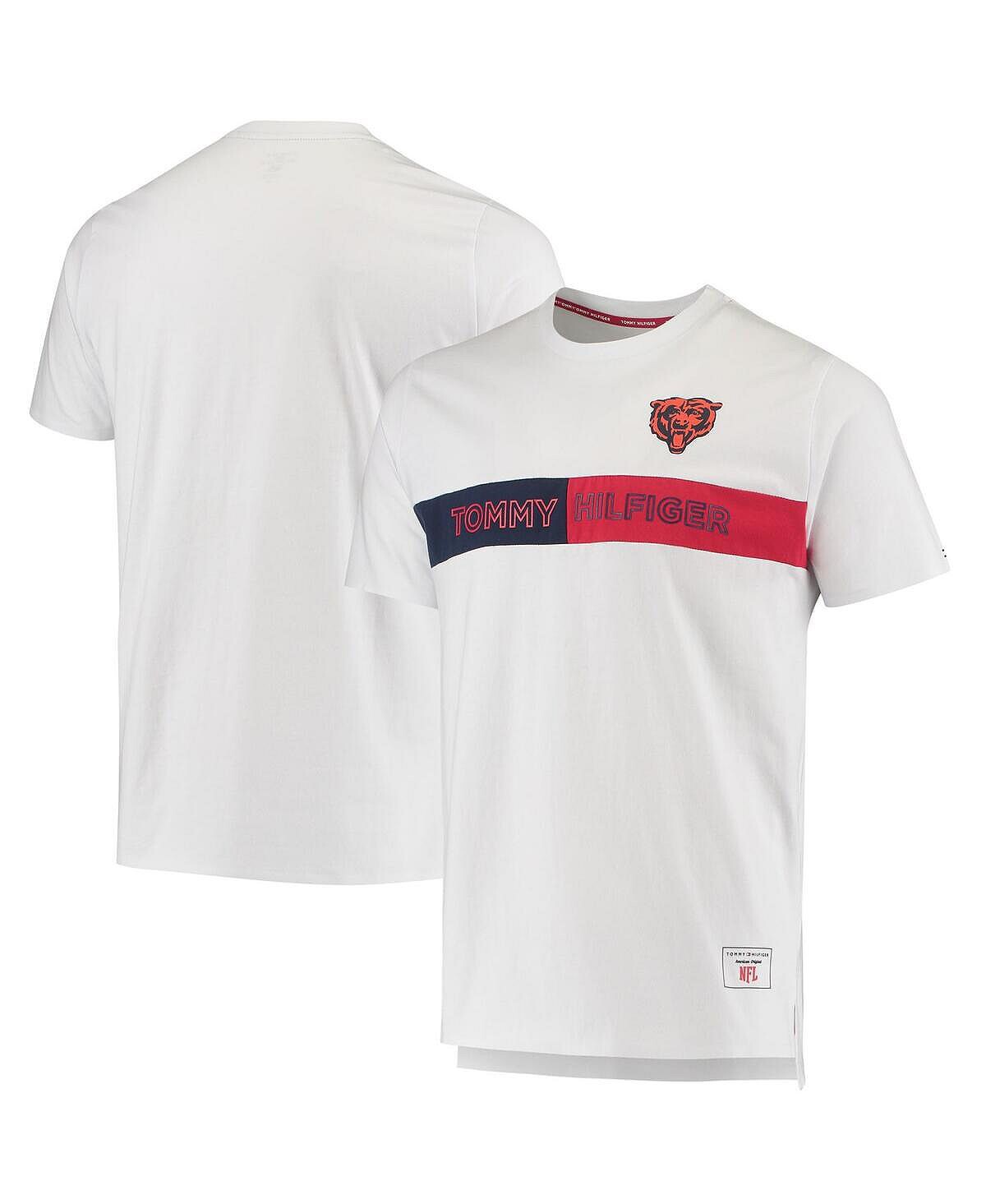 

Мужская белая футболка Chicago Bears Core Tommy Hilfiger