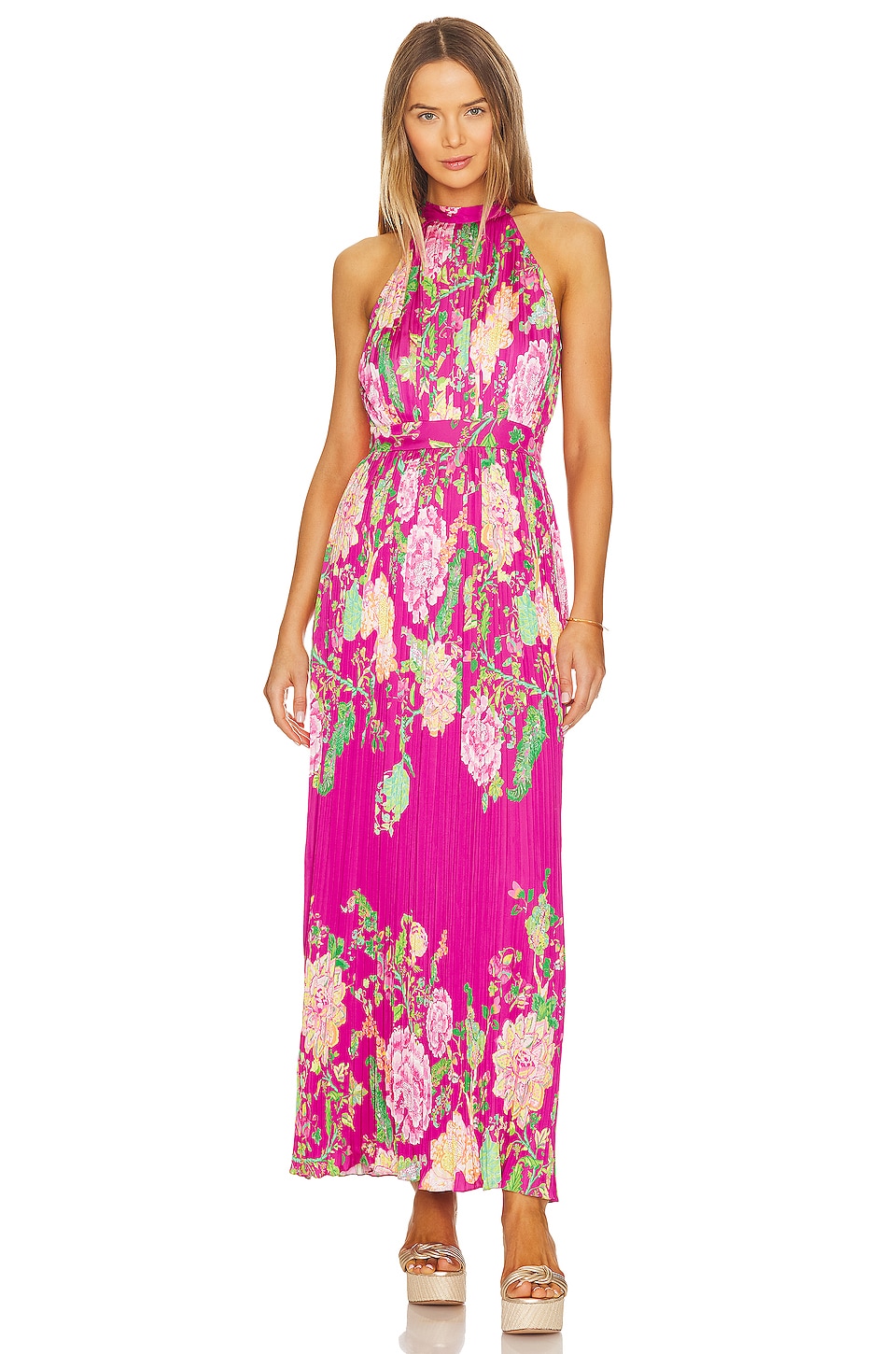 Платье ROCOCO SAND Chloe Long, цвет Fuchsia Pink юбка rococo sand long цвет cobalt