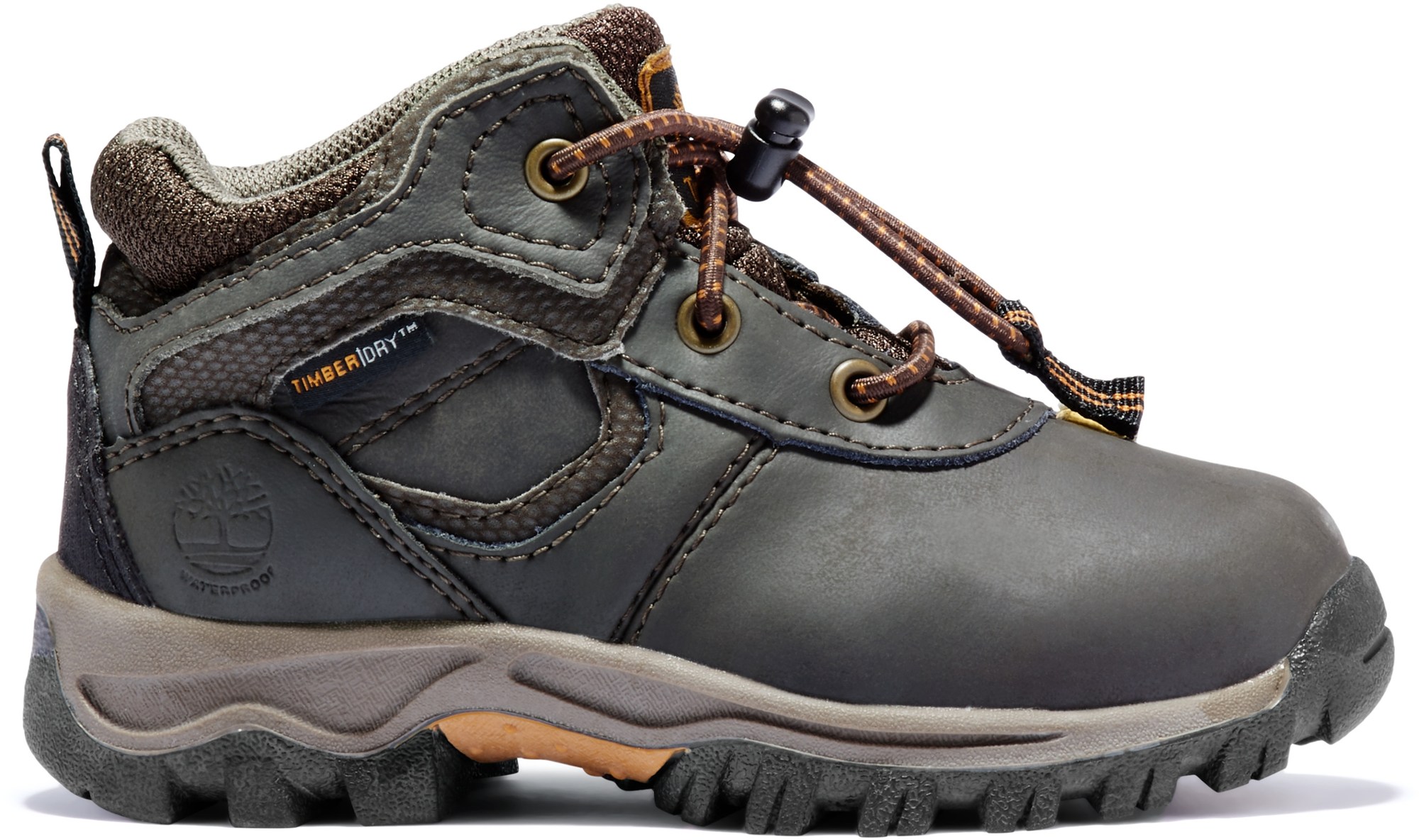 Водонепроницаемые походные ботинки Mt. Maddsen – для малышей/детей Timberland, коричневый кроссовки earthkeepers mt maddsen mid waterproof timberland черный
