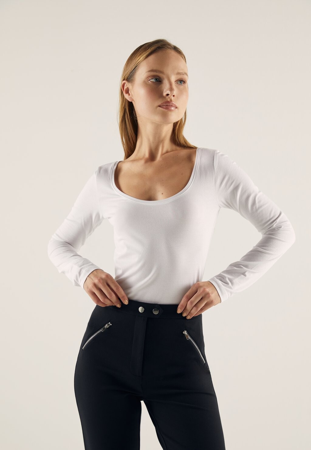 

футболка с длинным рукавом 5 Pack Anna Field, цвет black/white