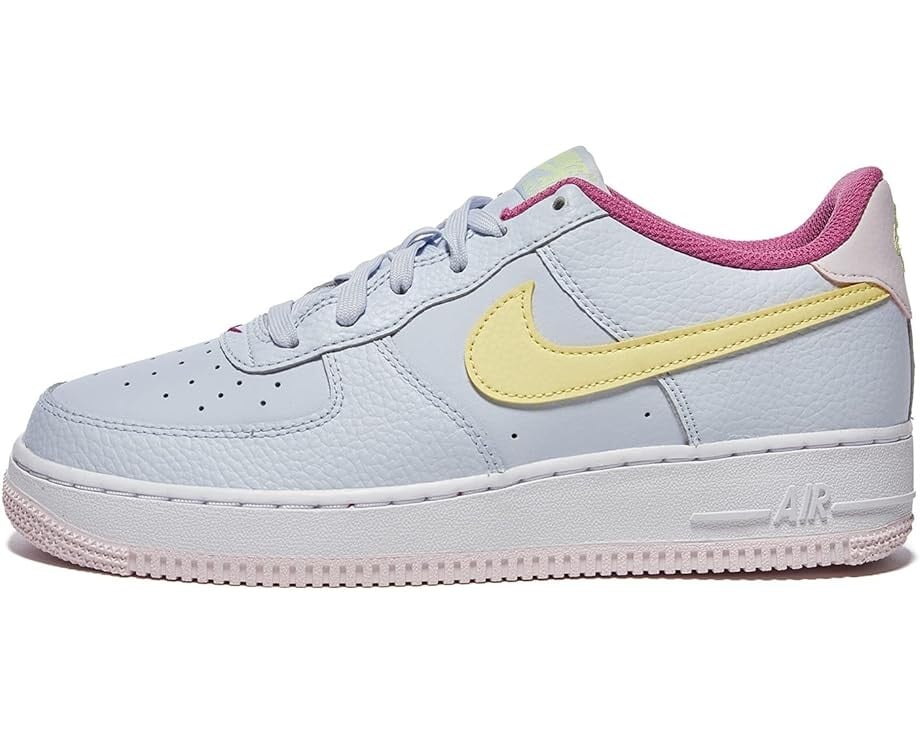 

Кроссовки Nike Air Force 1, цвет Football Grey/Citron Tint/Cosmic Fuchsia