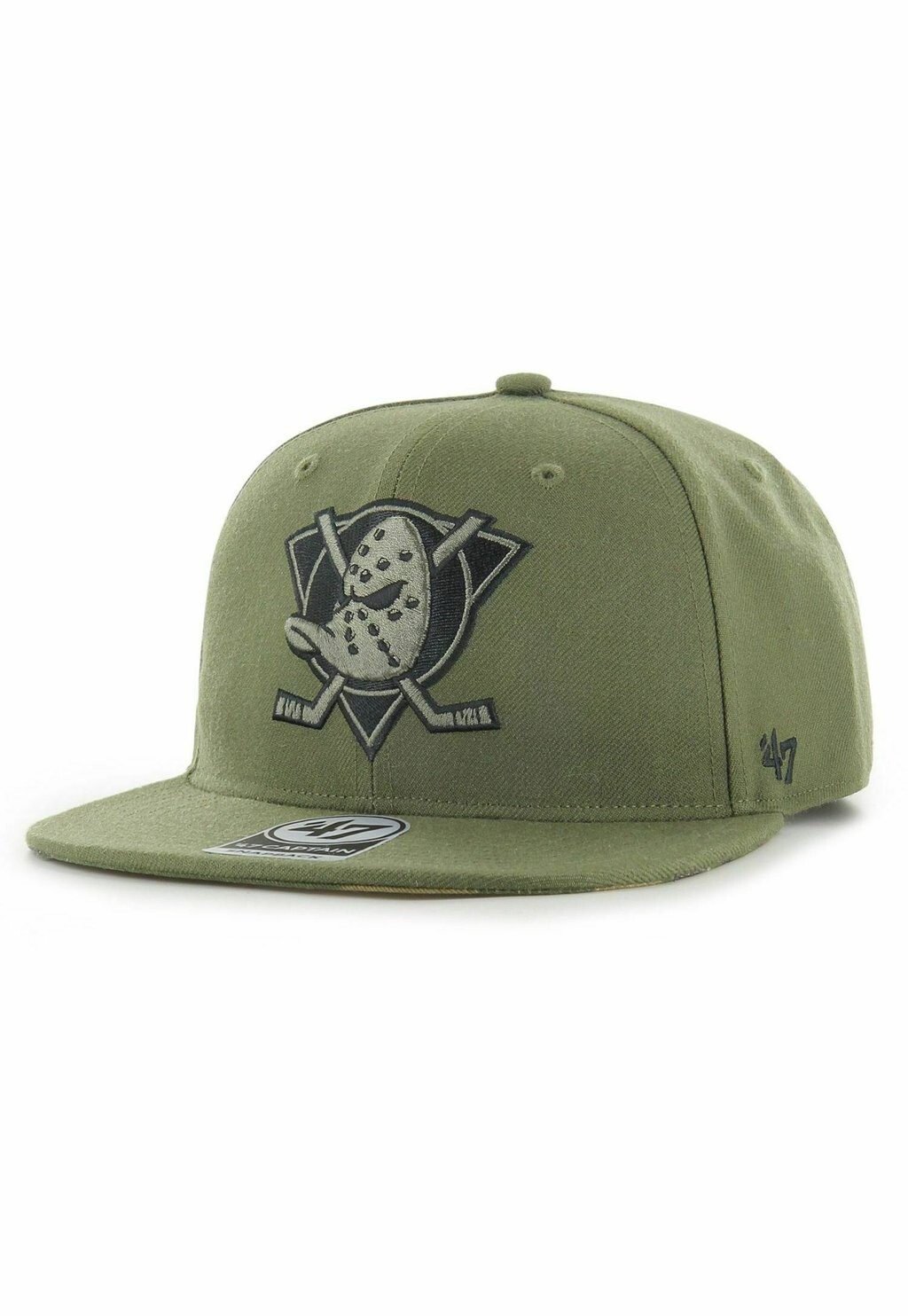

Бейсболка CAPTAIN ANAHEIM DUCKS '47, цвет olive