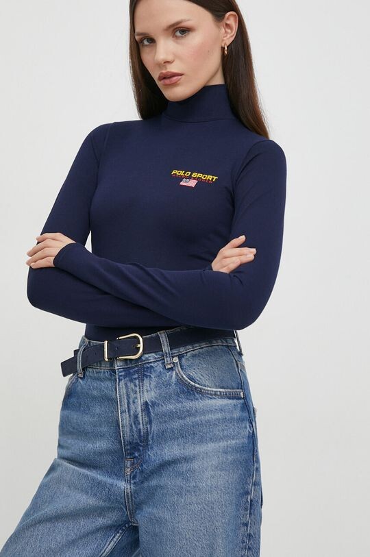 

Купальник Polo Ralph Lauren, темно-синий