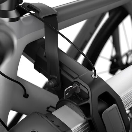 Подвесное крепление для велосипеда OutWay — 2 велосипеда Thule, цвет Silver/Black цена и фото