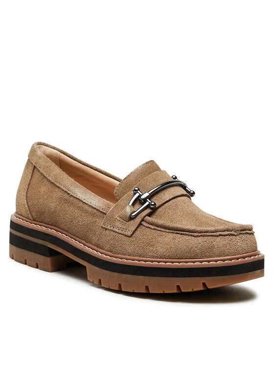 

Полуботинки Clarks, бежевый
