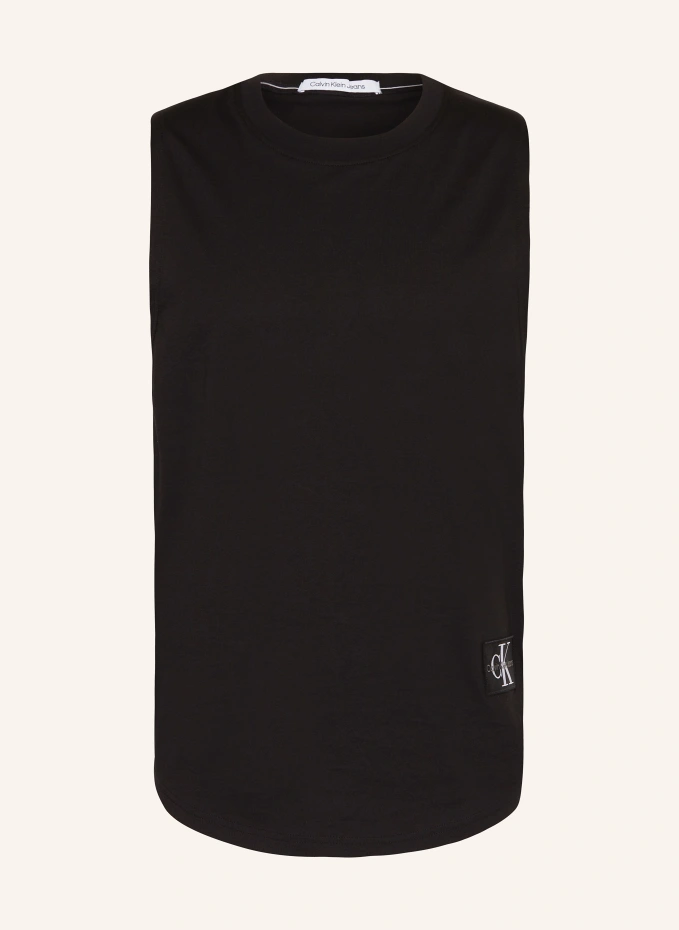 

Вершина Calvin Klein Jeans, черный