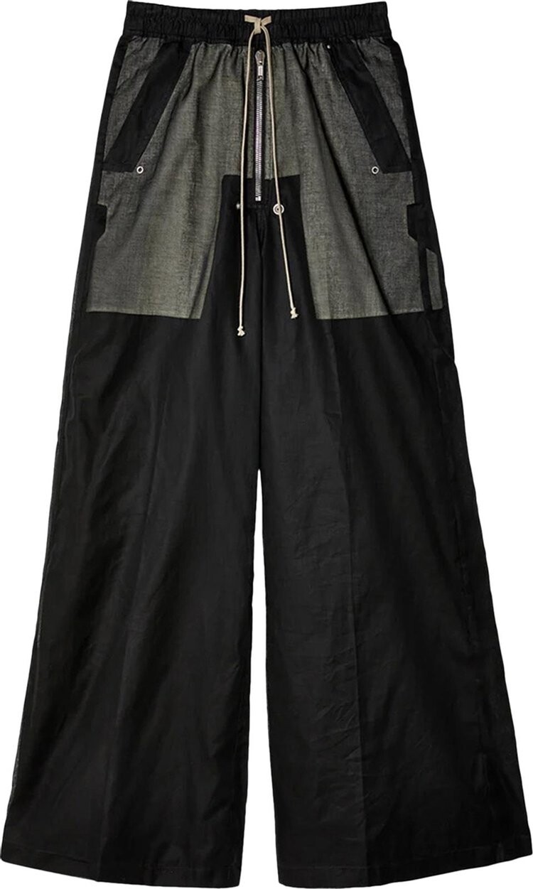 

Брюки Rick Owens Wide Bela 'Black', черный