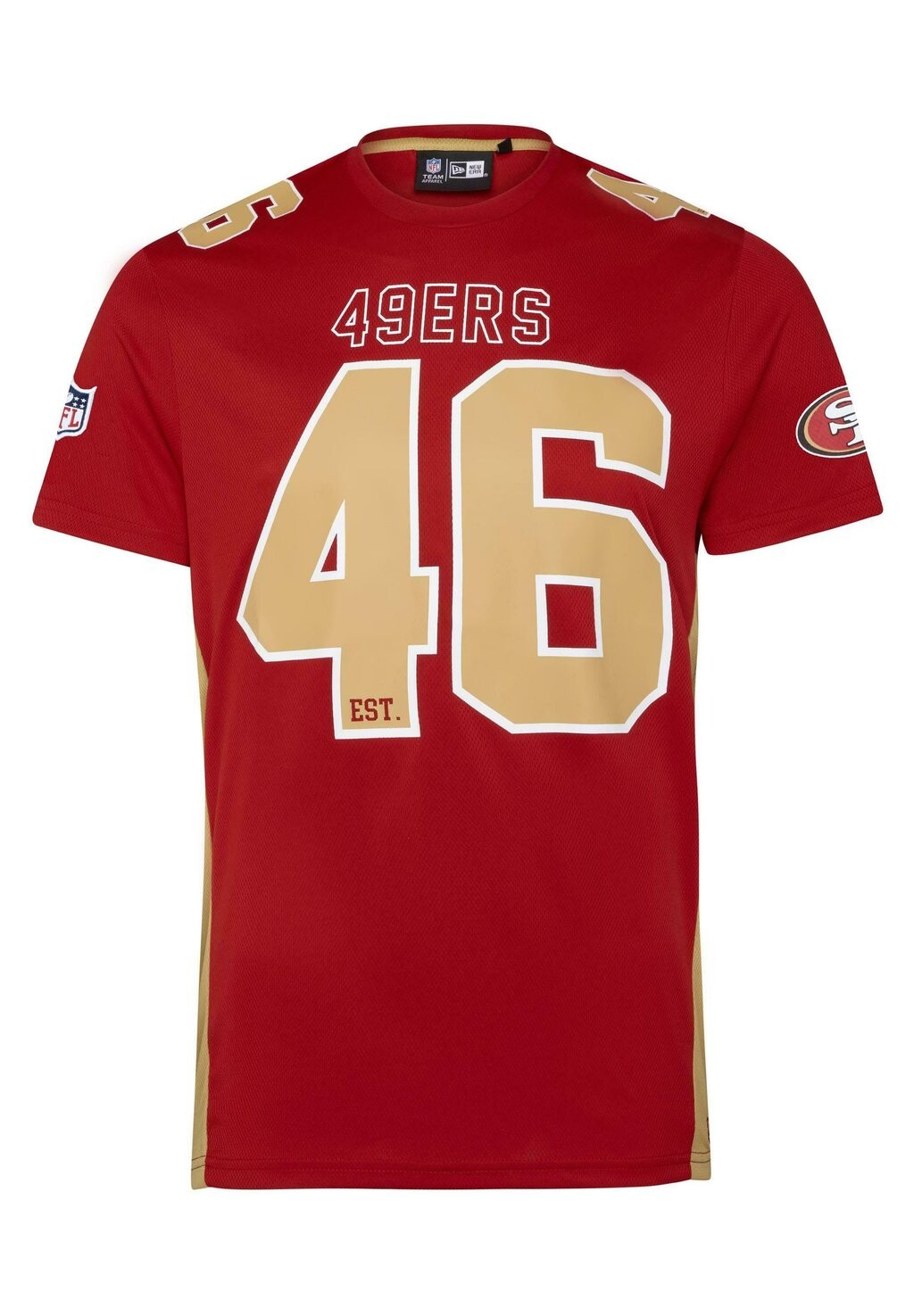 

Футболка с принтом SAN FRANCISCO 49ERS NFL ESTABLISHED NUMBER New Era, цвет rot