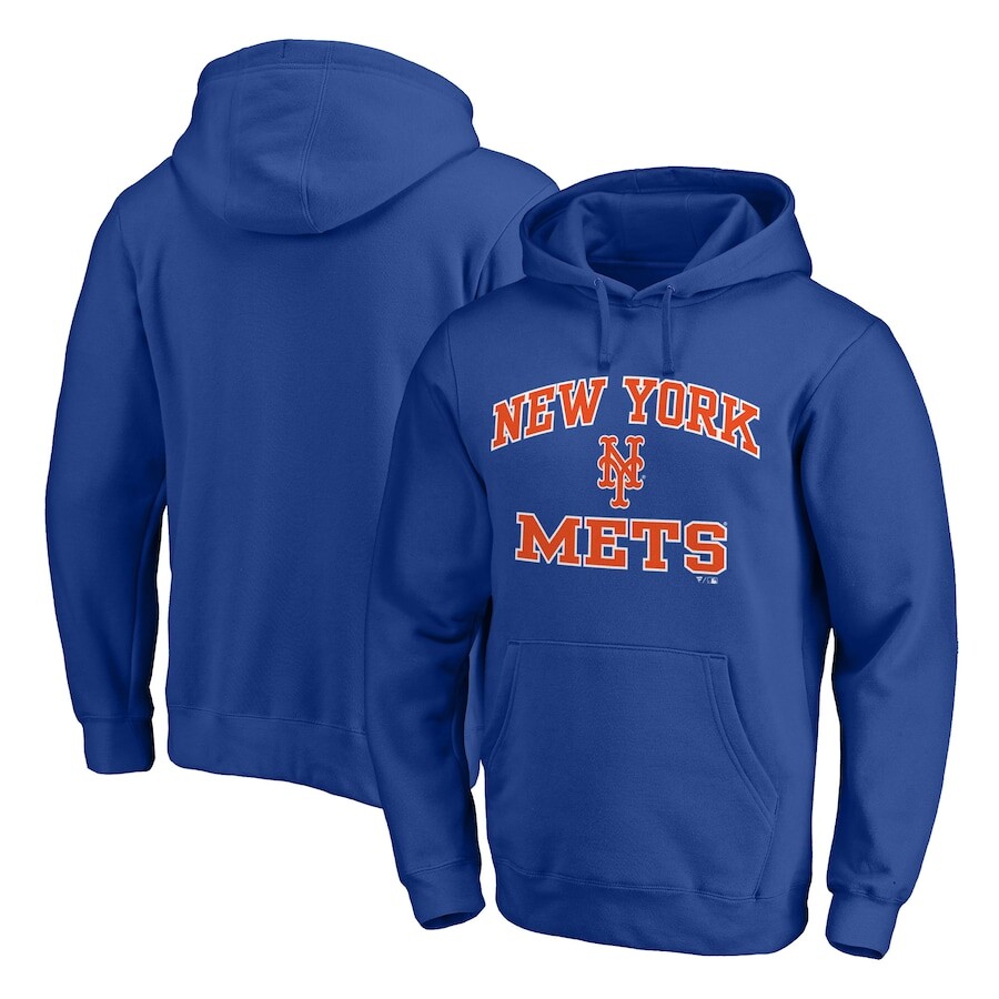 

Пуловер с капюшоном Fanatics Branded New York Mets, роял
