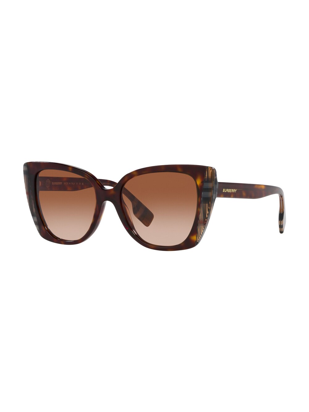 Солнечные очки BURBERRY, коричневый
