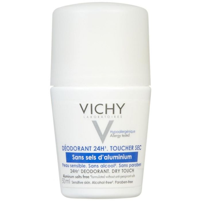 Дезодорант Desodorante Sin Aluminio Tacto Seco Vichy, 50 ml минеральный дезодорант 48h optimal tolerance шариковый 50 мл vichy