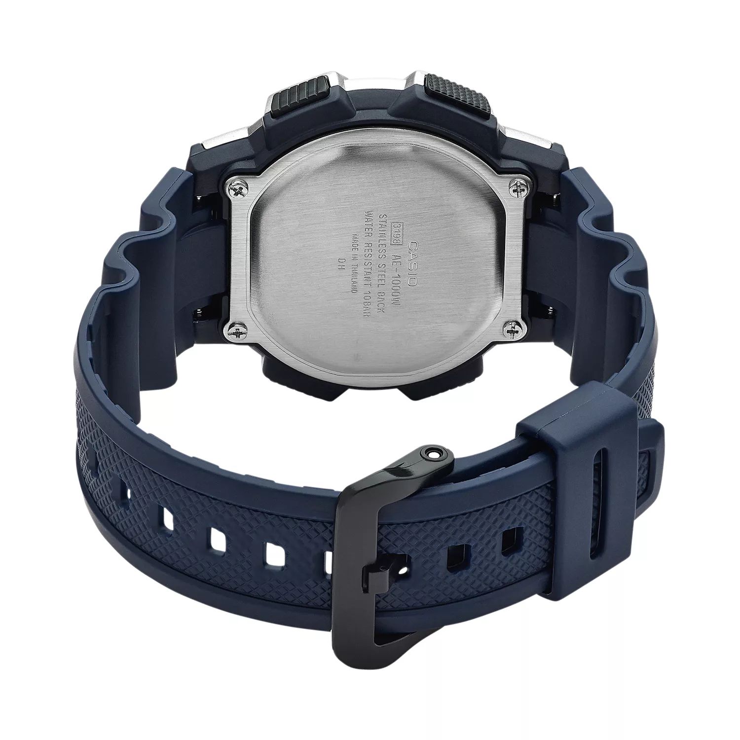 Мужские часы с цифровым хронографом и мировым временем - AE1000W-2AVCF Casio цена и фото