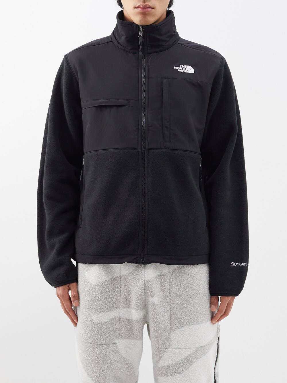 

Denali куртка из ракушки и флиса The North Face, черный