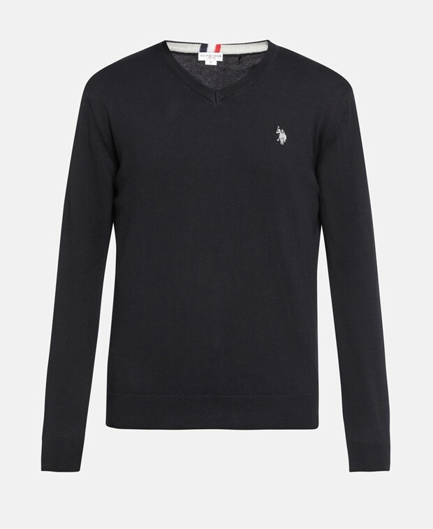 

Джемпер с длинными рукавами U.S. Polo Assn., черный