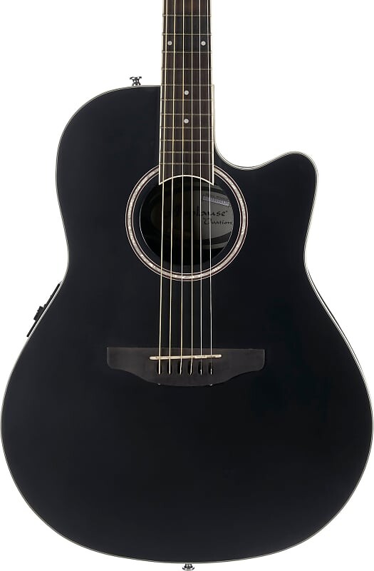 

Акустическая гитара Applause AB28-5S Standard Shallow Acoustic-Electric Guitar, Black Satin