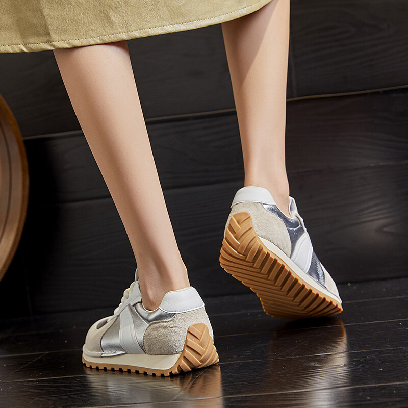 

Кроссовки для образа жизни Женские низкие Klammkicks, серебряный