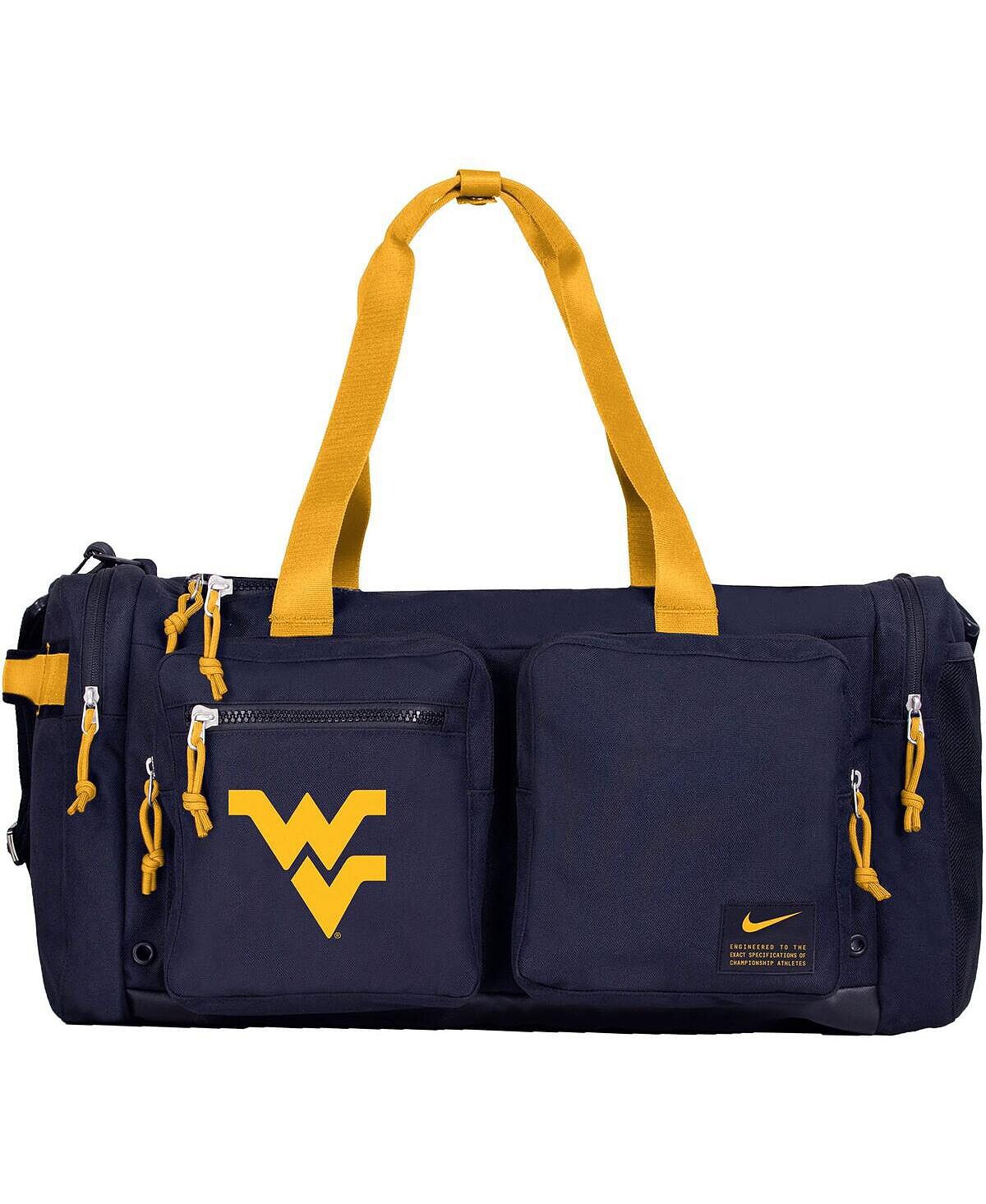 

Мужская и женская спортивная сумка West Virginia Mountaineers Utility Power Power Bag Nike