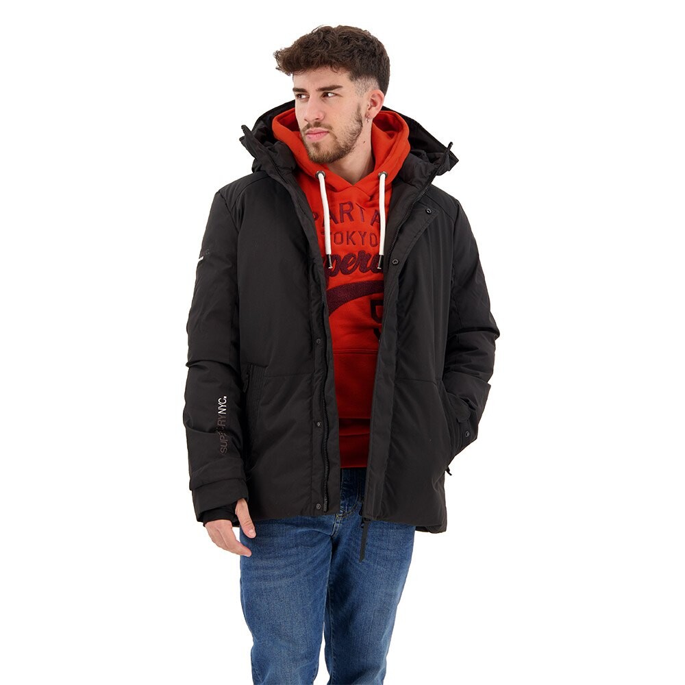 

Парка Superdry City Padded Wind, черный