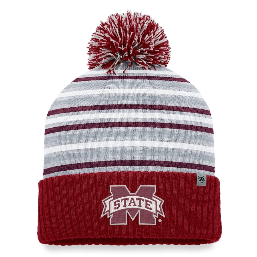 

Шапка Top of the World Mississippi State Bulldogs, бордовый