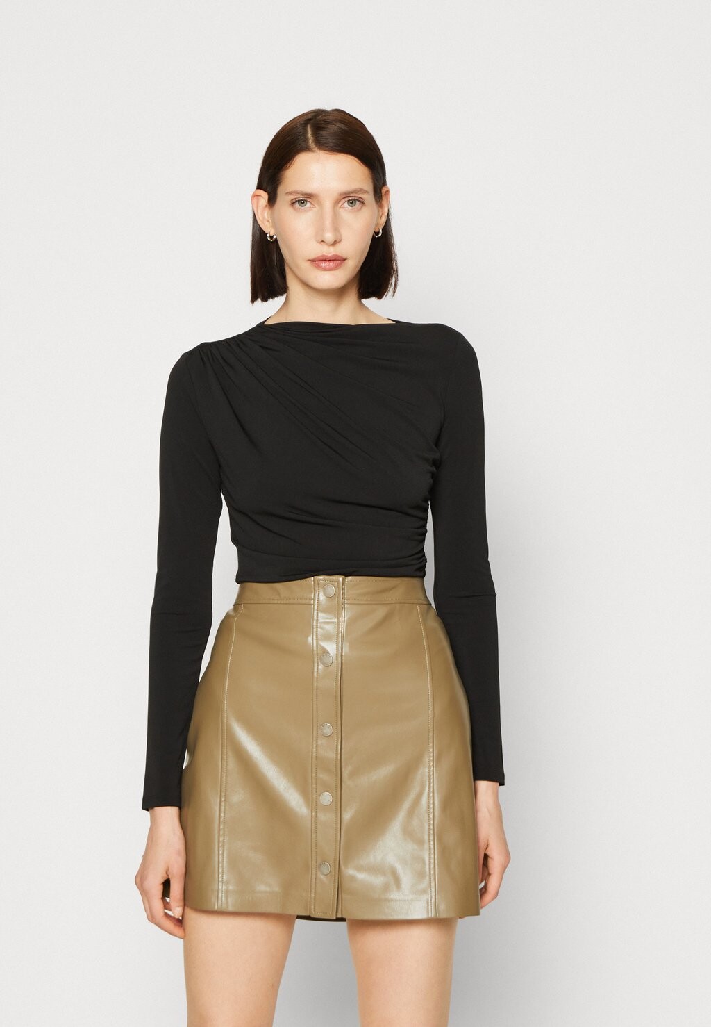

Топ с длинными рукавами MARCIANO BY GUESS, черный