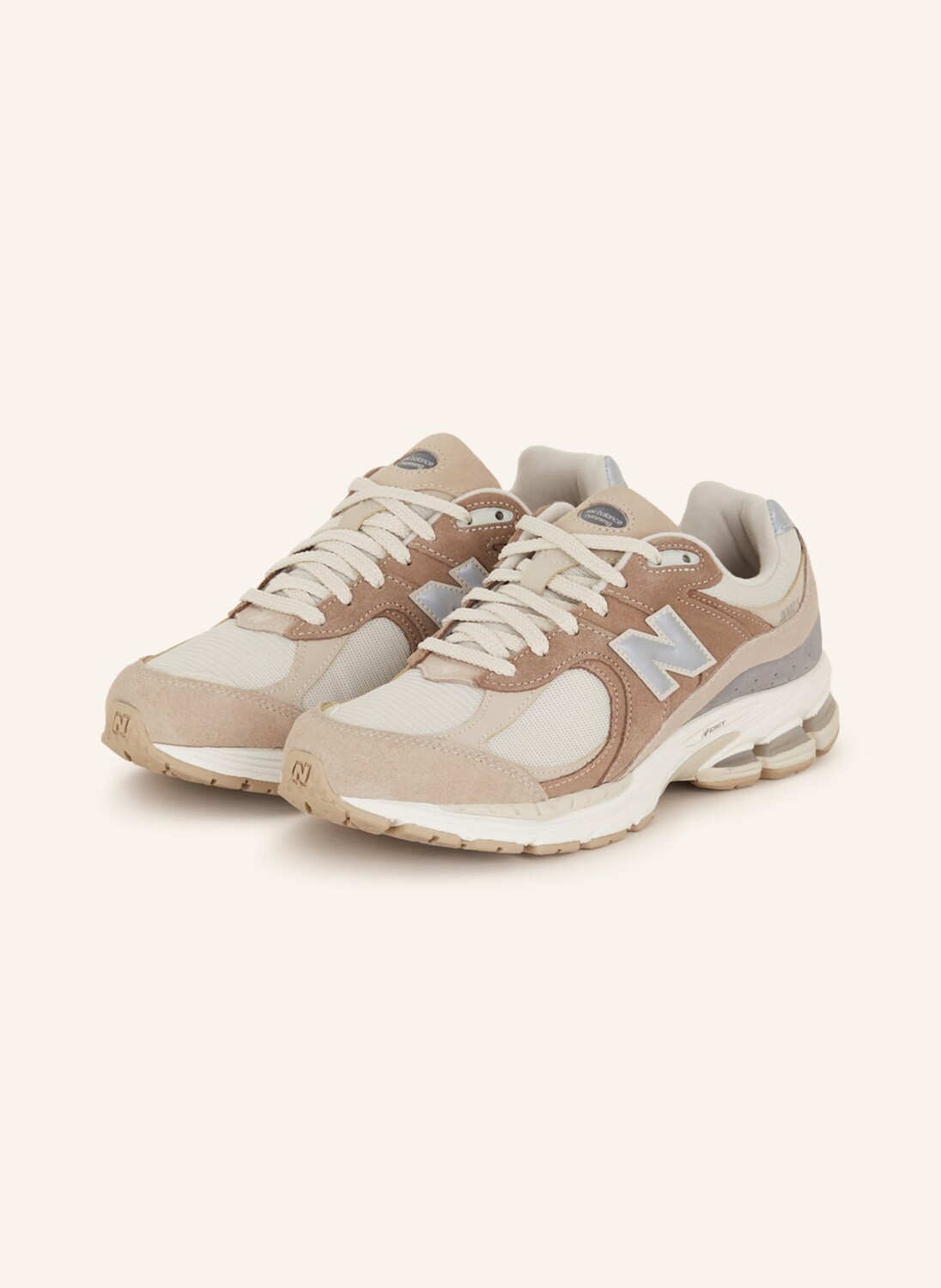 

Кроссовки new balance 2002R, бежевый