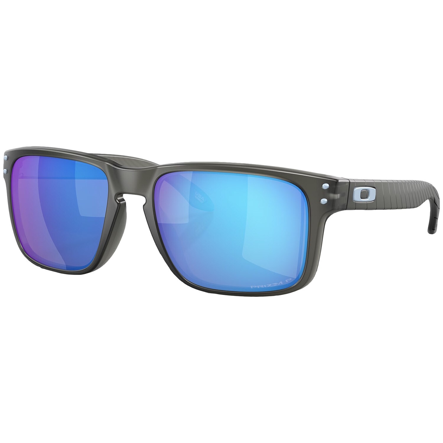 

Солнцезащитные очки Oakley Holbrook, цвет Matte Grey Smoke/Prizm Sapphire Polarized