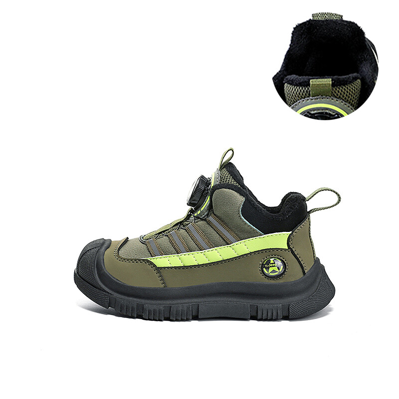 

Кроссовки Jeep Kids Lifestyle Shoes Kids High-top Black/green, зеленый