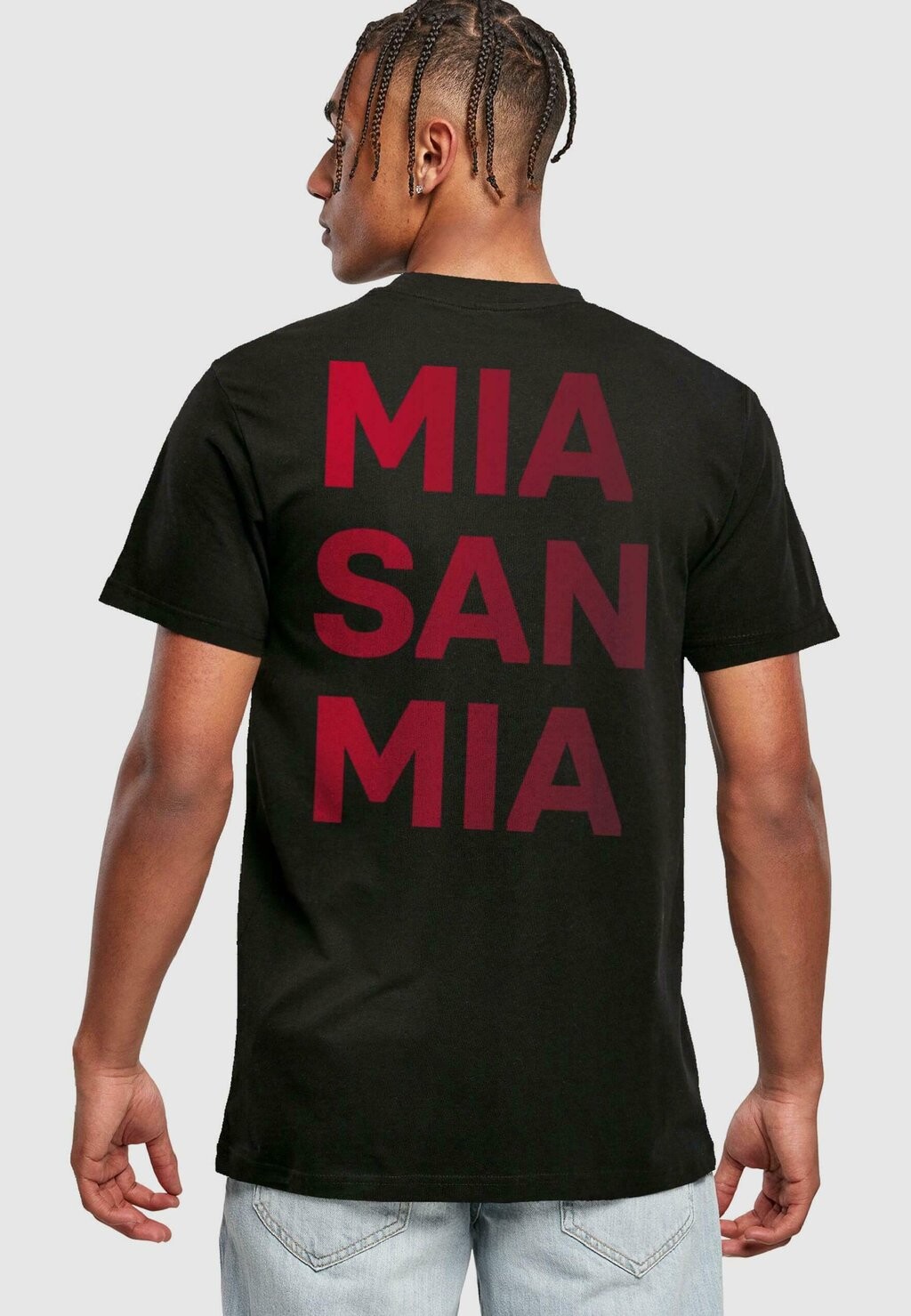 

Футболка с принтом BOLD GR ROUND NECK FC Bayern München, цвет black
