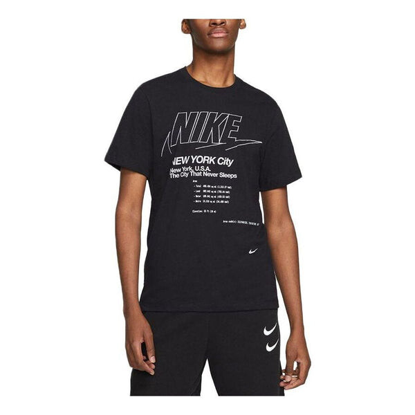 

Футболка Nike NYC City T-shirt 'Black', черный